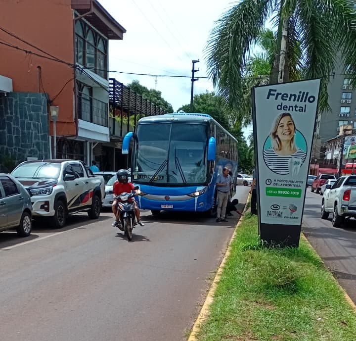 Iguazú: Hombre en situación de calle fue atropellado por un ómnibus de turismo