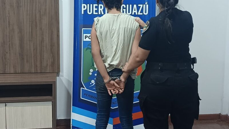 Ataque con arma blanca en Iguazú: una mujer fue detenida