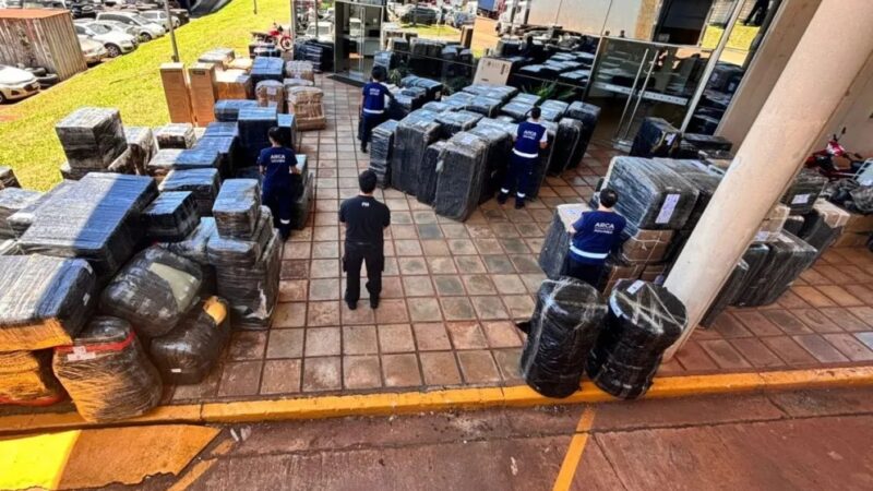 Puerto Iguazú: incautan mercadería de contrabando valuada en $260 millones