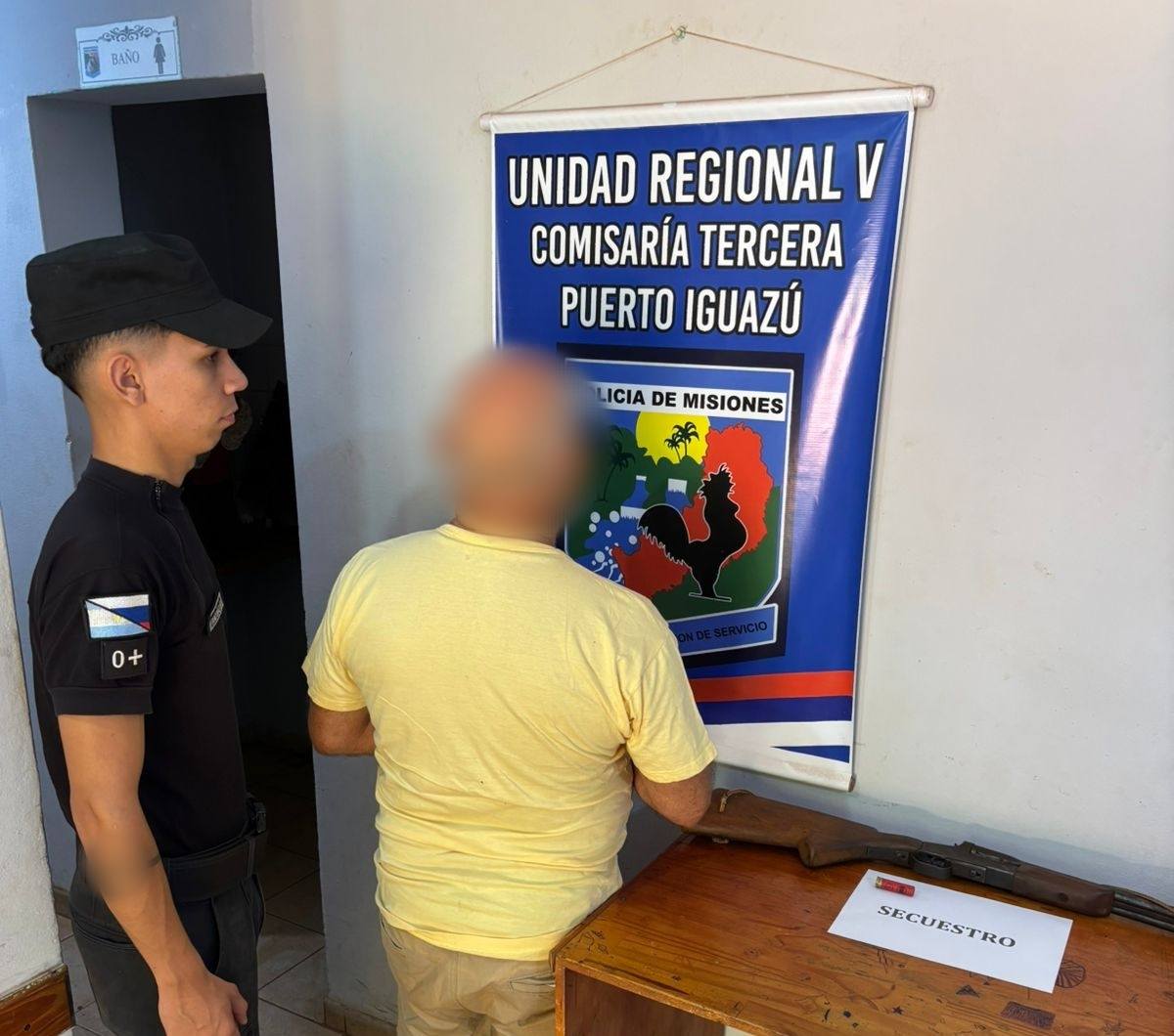 Iguazú: Mató a un perro con disparos de arma de fuego y fue demorado