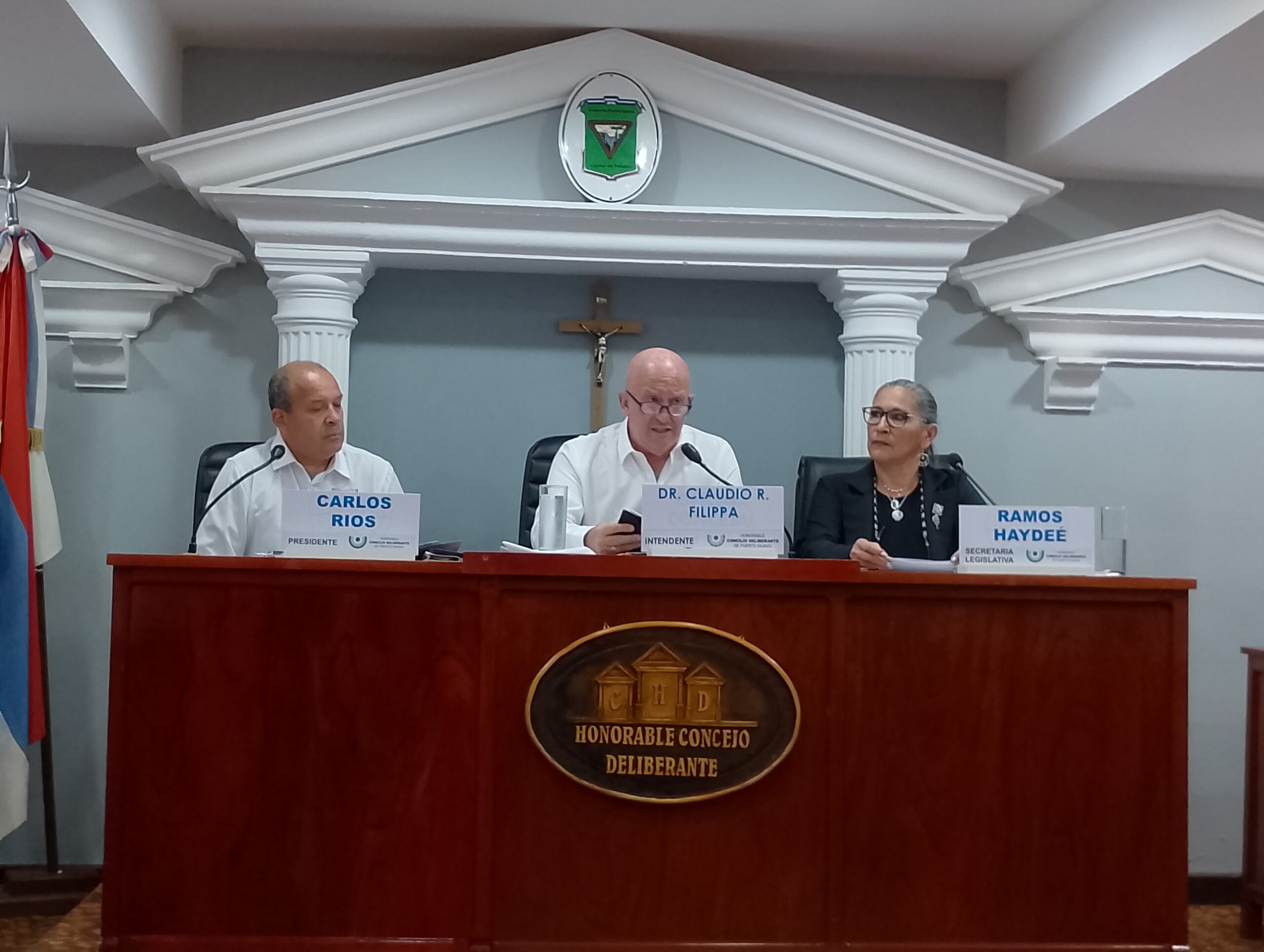 Filippa dejó inaugurado el periodo legislativo 2026 de Puerto Iguazú.