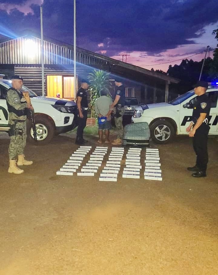 Andresito: Secuestraron más de 50 gruesas de cigarrillos ilegales en un control 