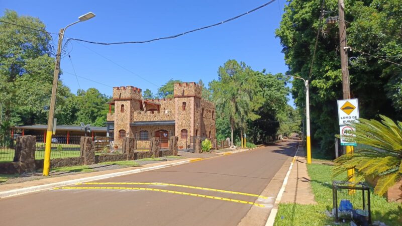 Iguazú: Tras 15 meses de espera instalaron los reductores de velocidad en Zona de Granjas