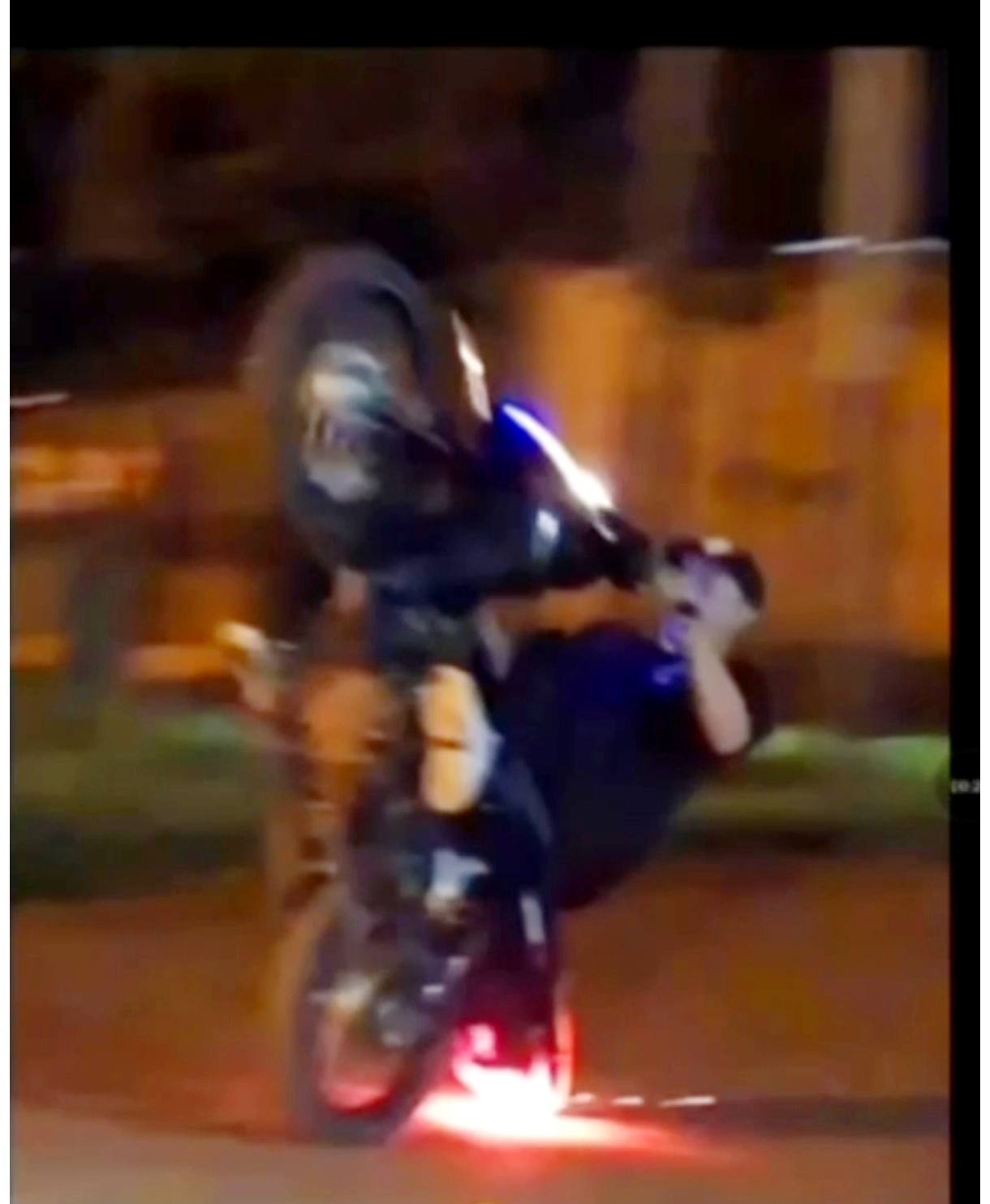 Wanda: Se filmaba corriendo picadas y ejecutando maniobras peligrosas con una moto robada