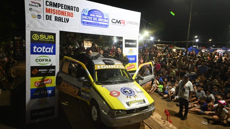 Rally Misionero: El Enano Competición largó la primera del año