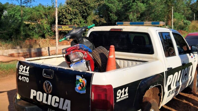 Se filmaba haciendo “wheelie” en plena ruta: la Policía lo identificó y secuestró la motocicleta