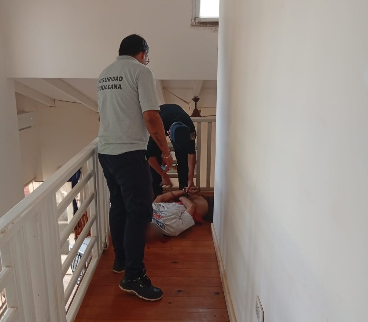 Ingreso del centro de contención con intención de robo pero se quedó dormido