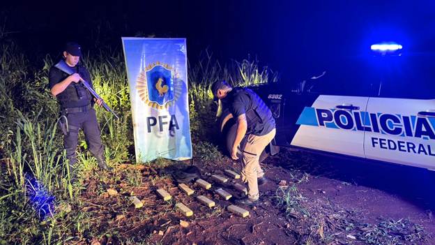 Federales secuestraron droga y mercadería de contrabando en Iguazú