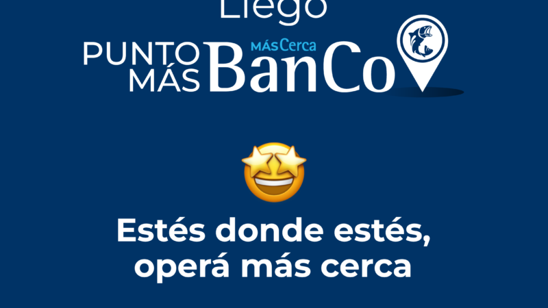 Llegó “Punto MÁSBanCo” para depositar o extraer efectivo en locales de Pago Fácil de todo el país