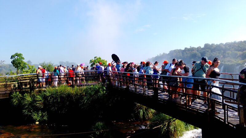 Cataratas recibió 9% menos de visitantes respecto al año pasado