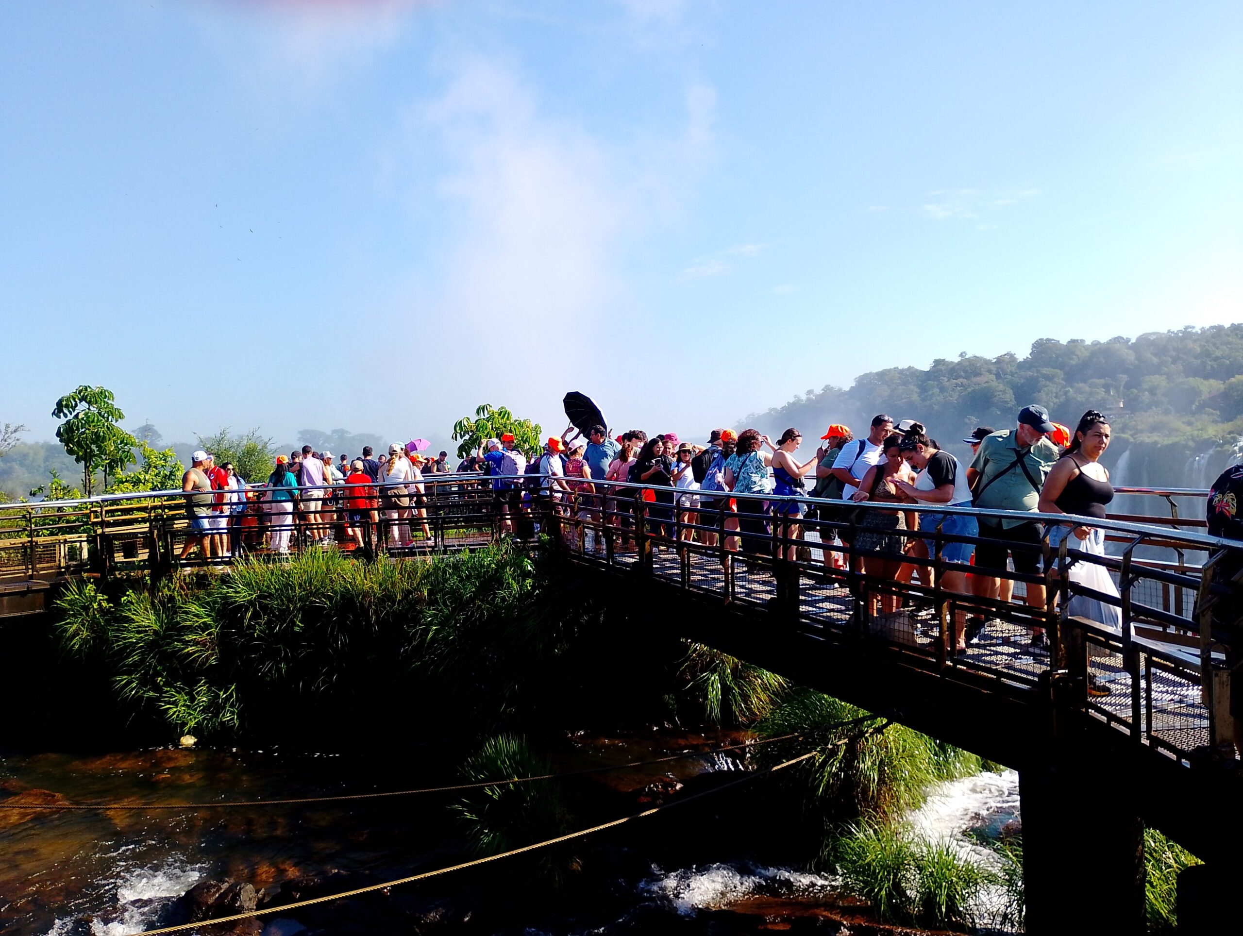 Cataratas recibió 9% menos de visitantes respecto al año pasado