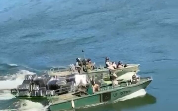 Una efectivo de Prefectura Naval Argentina resultó herida en la lucha contra el contrabando