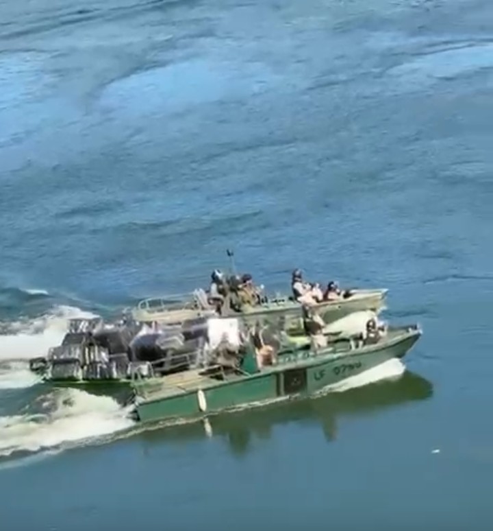 Una efectivo de Prefectura Naval Argentina resultó herida en la lucha contra el contrabando