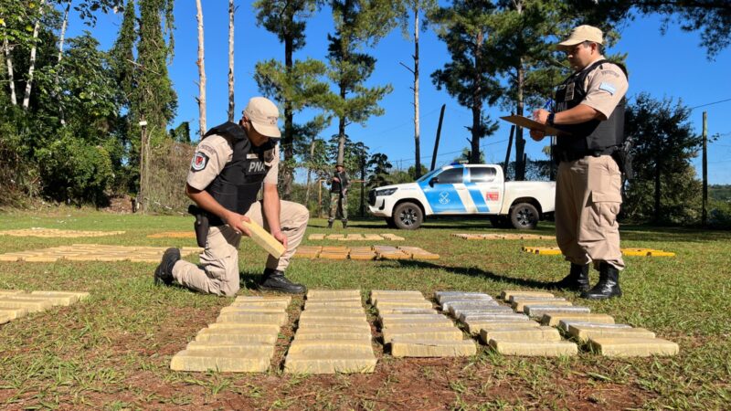Puerto Libertad: Hallaron una carga de 1300 kilos de marihuana