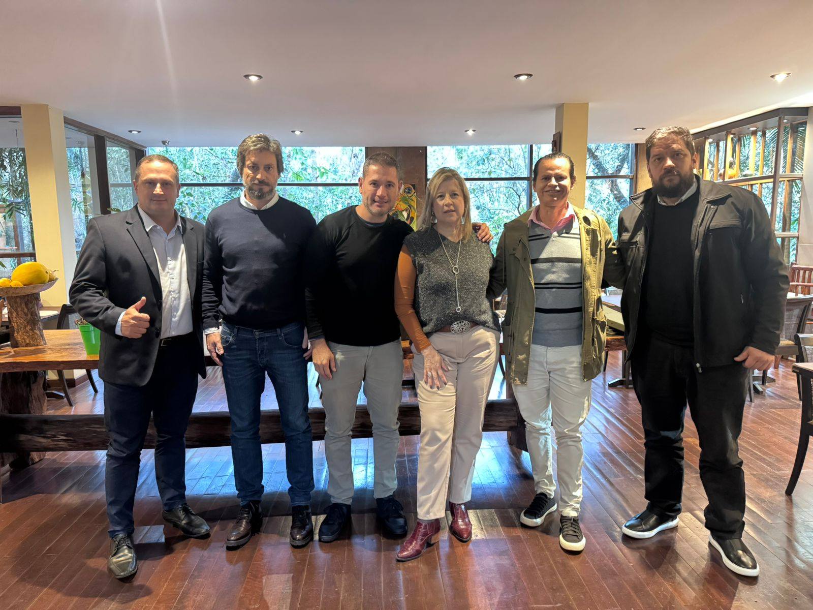 Monteoliva arribó a Iguazú y mantuvo una reunión con los concejales de la libertad Avanza