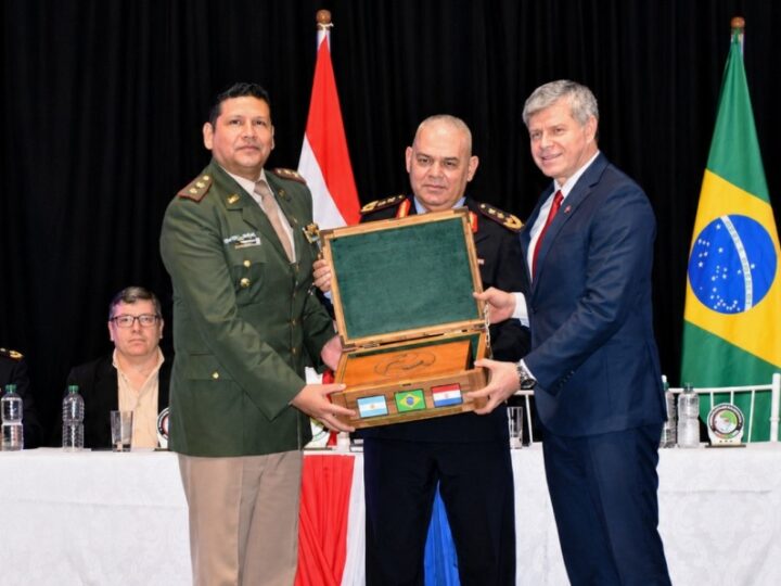 Gendarmería Nacional asumió la Presidencia Pro Tempore del Comando Tripartito de la Triple Frontera