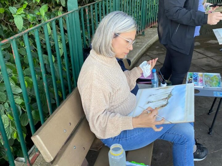 Artistas plásticos de la triple frontera participarán del 1° Plein air Internacional en el Hito de Iguazú