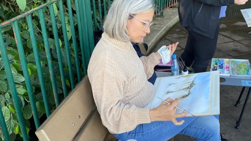 Artistas plásticos de la triple frontera participarán del 1° Plein air Internacional en el Hito de Iguazú