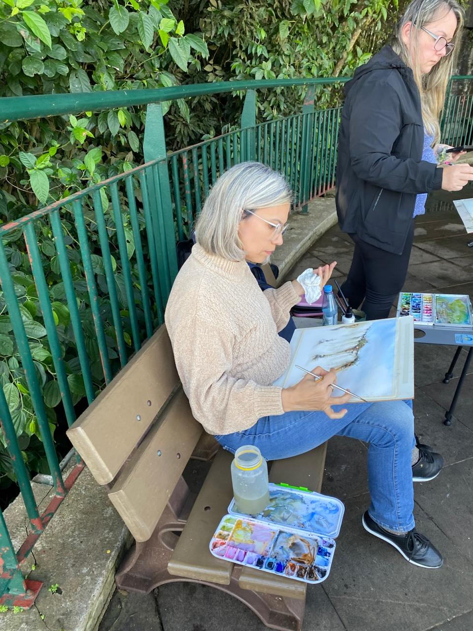 Artistas plásticos de la triple frontera participarán del 1° Plein air Internacional en el Hito de Iguazú