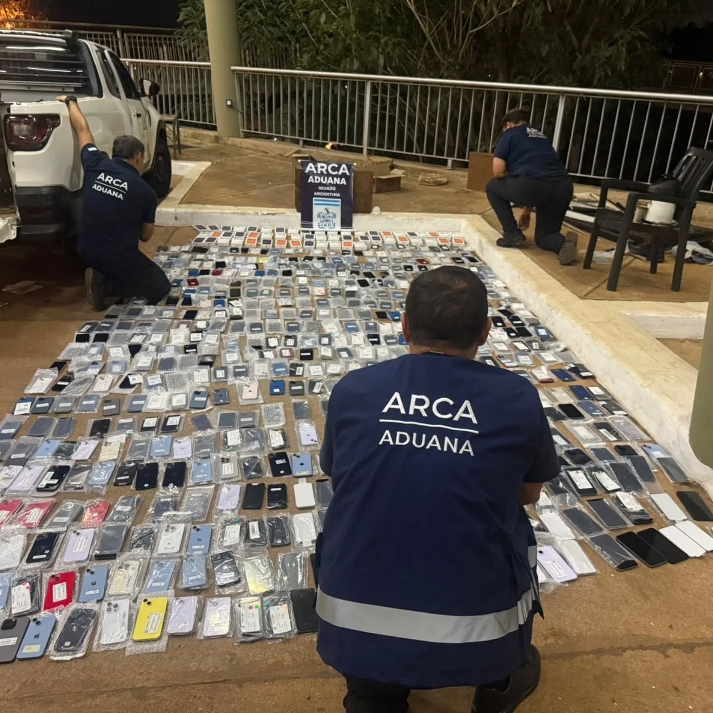 Iguazú: Más de 600 celulares fueron secuestrados en el Puerto Tres Fronteras