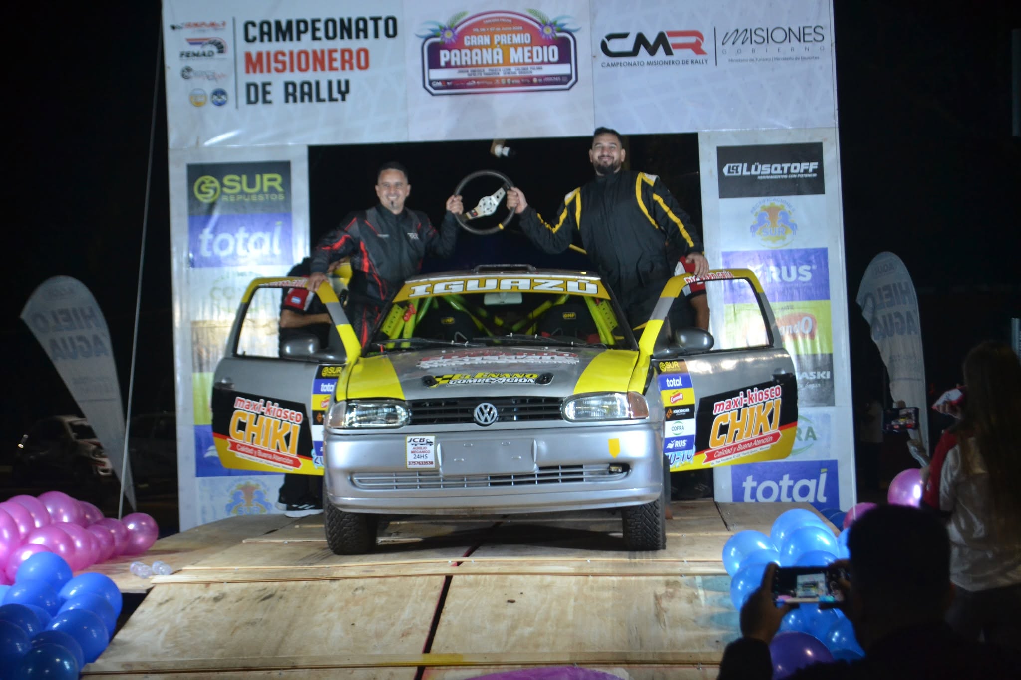 La dupla Devechi-Olivera quedó a un paso del podio en la N2 en el Rally Paraná Medio