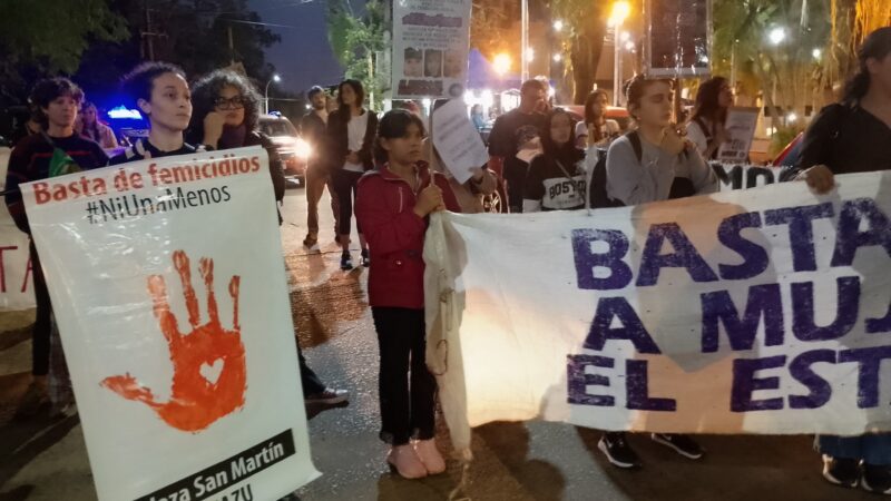 Con el grito de «Ni Una Menos» exigieron justicia por todas las víctimas