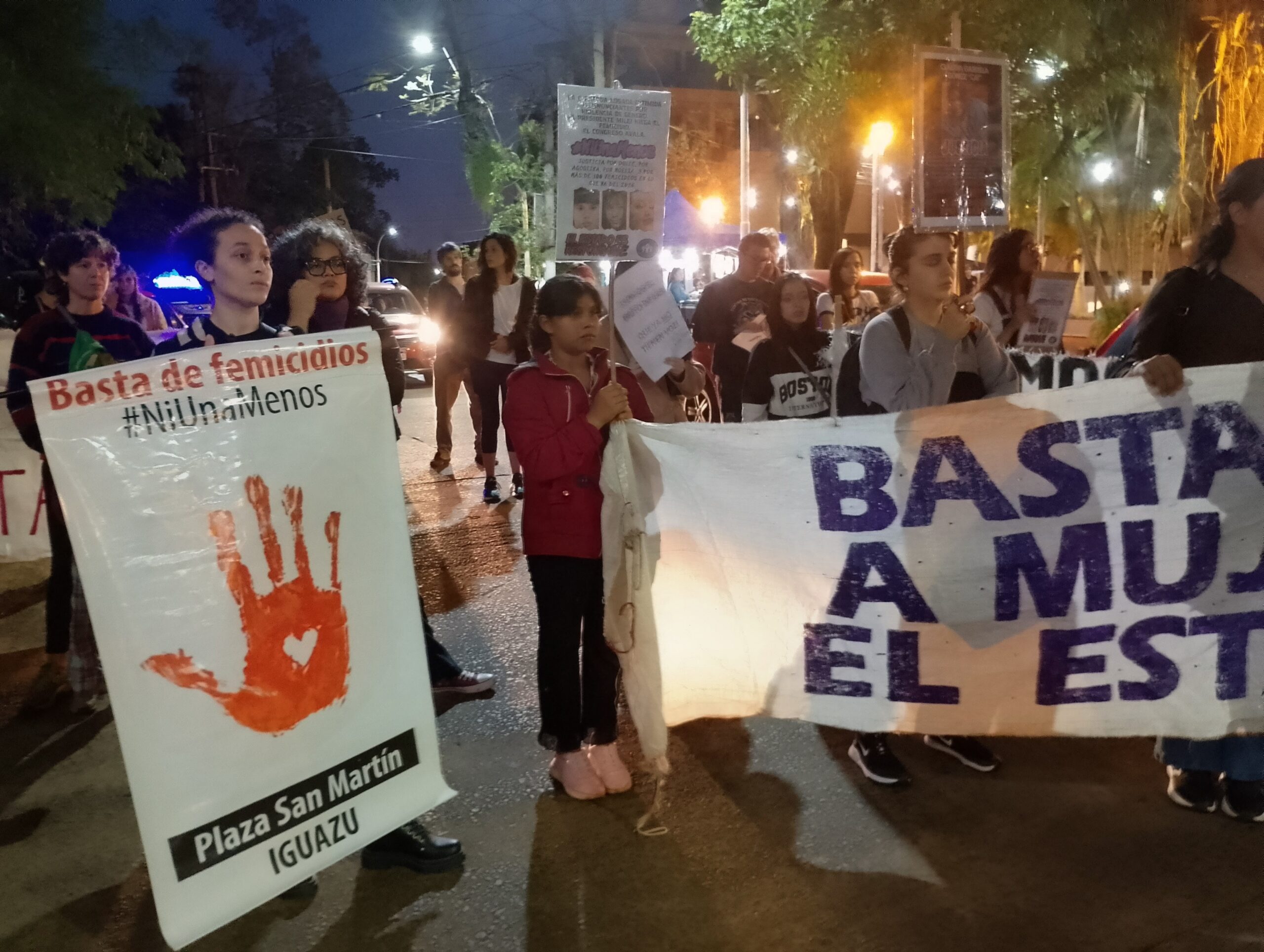 Con el grito de «Ni Una Menos» exigieron justicia por todas las víctimas