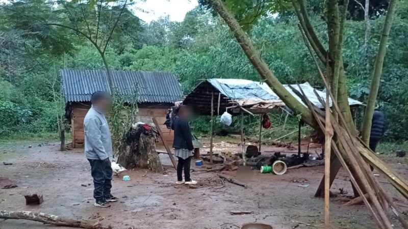 Murió el hombre que cayó en una fogata en una comunidad de Puerto Iguazú