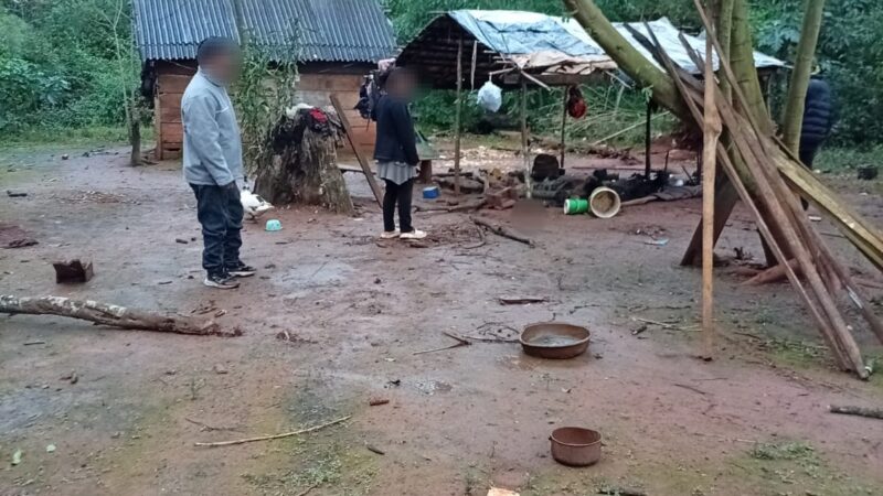 Murió el hombre que cayó en una fogata en una comunidad de Puerto Iguazú