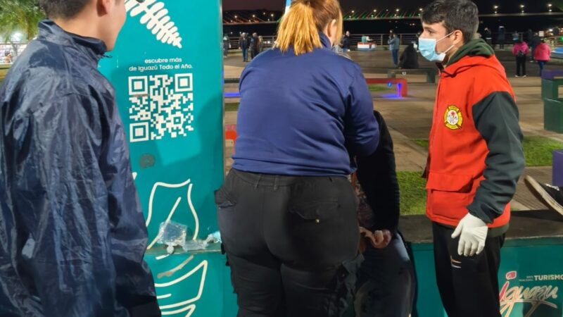 Una turista australiana sufrió una caída en el Hito de las Tres Fronteras y debió ser asistida