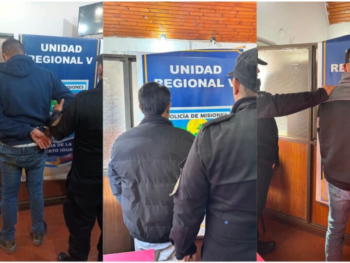 Iguazú: Tres hombres desobedecieron las ordenes de restricción fueros detenidos