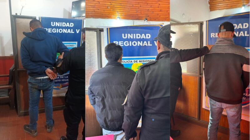 Iguazú: Tres hombres desobedecieron las ordenes de restricción fueros detenidos