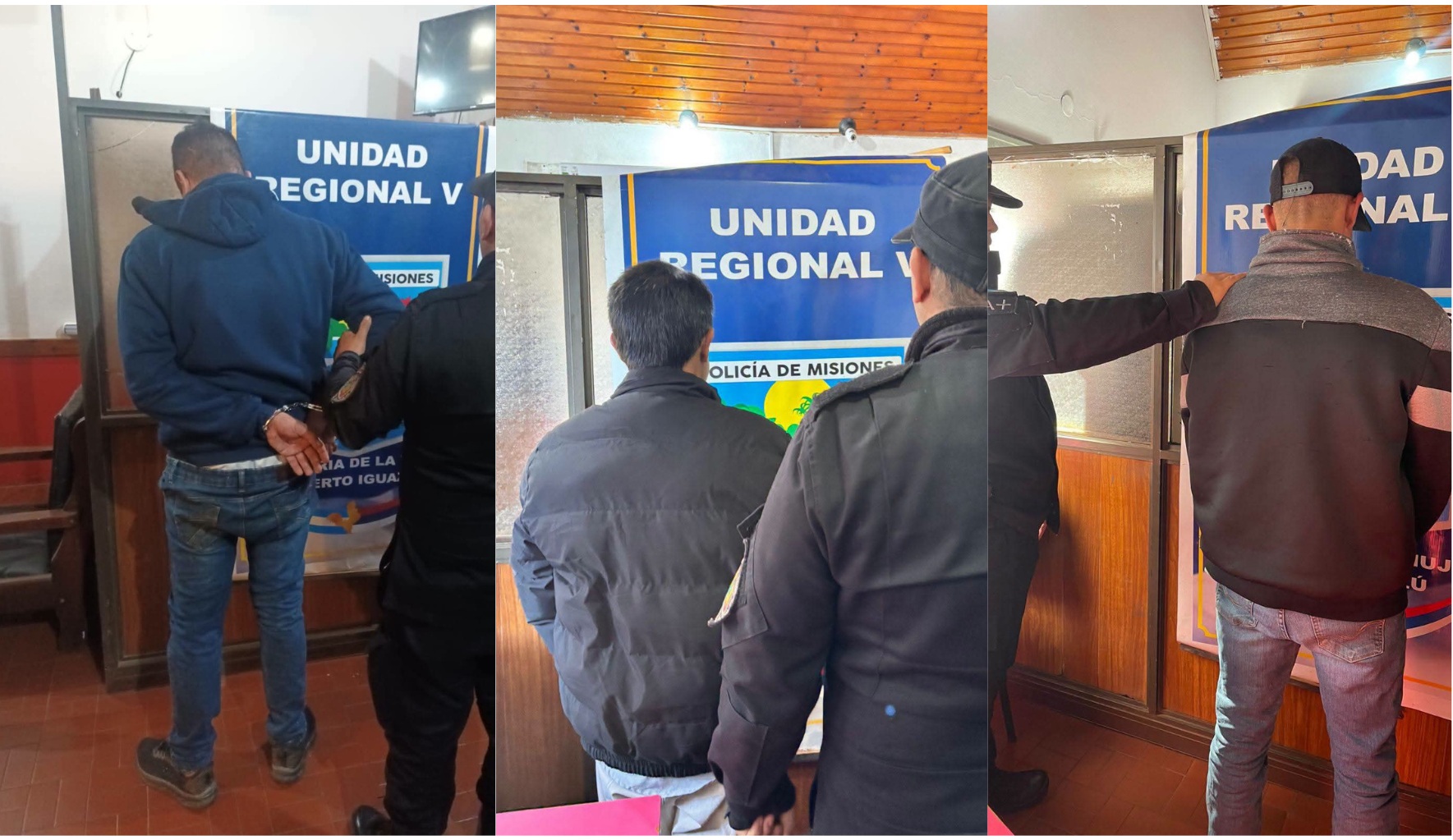 Iguazú: Tres hombres desobedecieron las ordenes de restricción fueros detenidos