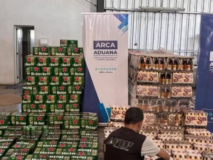Incautaron más de 55 mil bebidas de contrabando valuadas en $744 millones