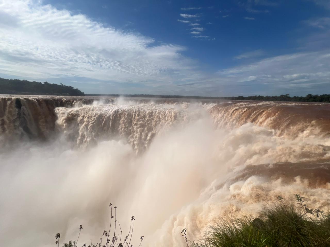 Este jueves 2 de julio estará cerrado el circuito Garganta del Diablo por la crecida del río Iguazú 