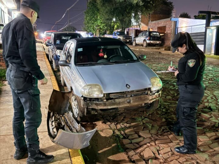 Iguazú: Protagonizó un siniestro vial y escapó del lugar sin asistir a una víctima