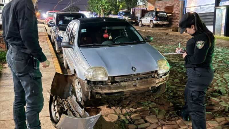 Iguazú: Protagonizó un siniestro vial y escapó del lugar sin asistir a una víctima