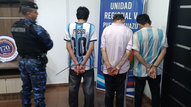 Un joven resultó herido de arma blanca tras una gresca: Hay tres detenidos y dos demorados