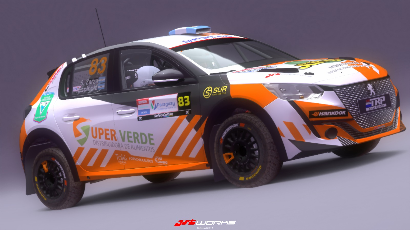 El Charaí Rally correrá el Rally Mundial en Paraguay
