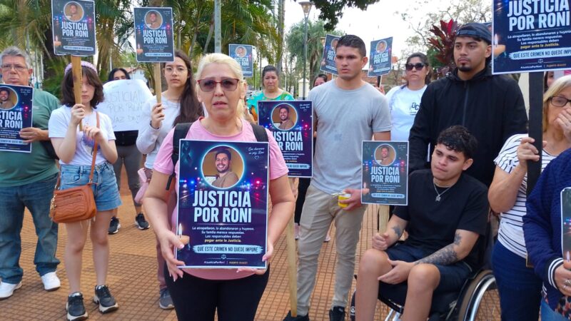 “Nos arrebataron a Roni, nos robaron su mejor sonrisa”