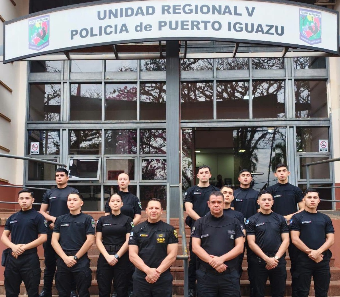 Se incorporaron 23 agentes a la Unidad Regional V para reforzar la presencia policial