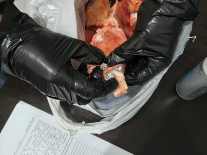 Iguazú: intentaron ingresar cocaína escondidas en la carne para el guiso y hielo para el tereré