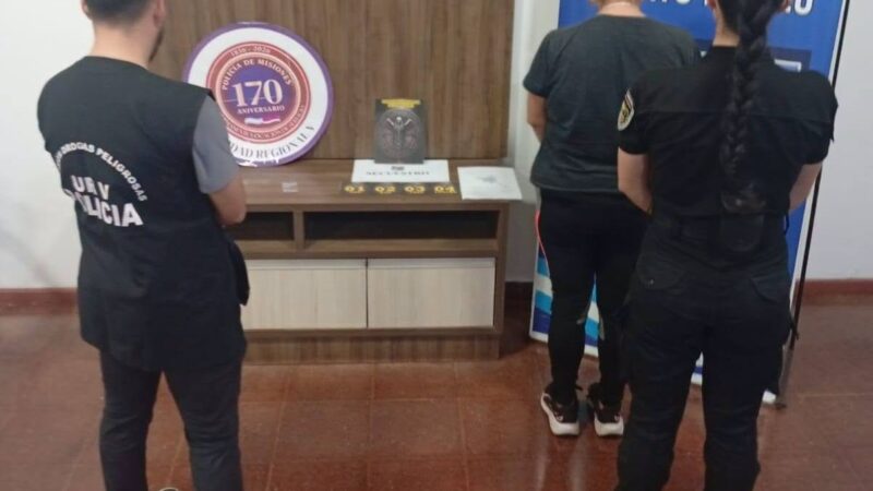Iguazú: Intentó ingresar cocaína escondida dentro de una galleta para un detenido