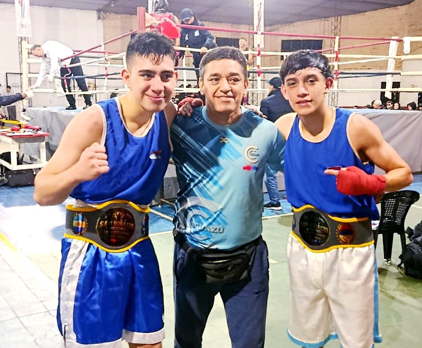 Iguazú dejó su huella en una doble jornada de boxeo en San Ignacio y Oberá