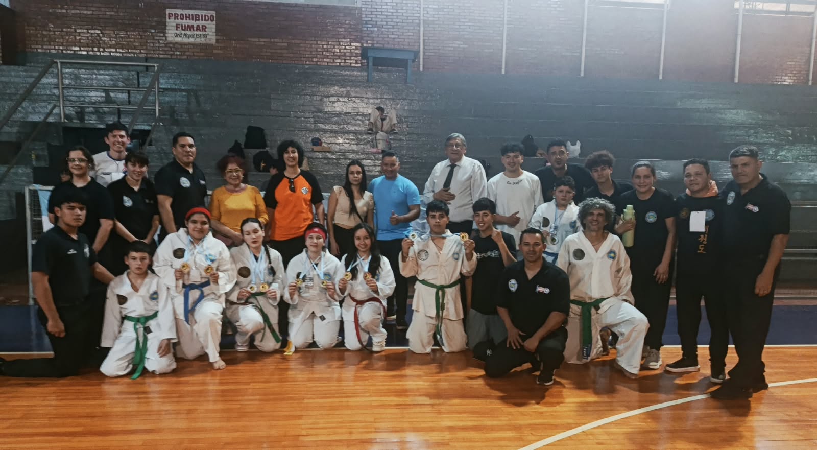 Delegación de atletas iguazuenses se destacaron en el campeonato provincial de taekwon-do ITF
