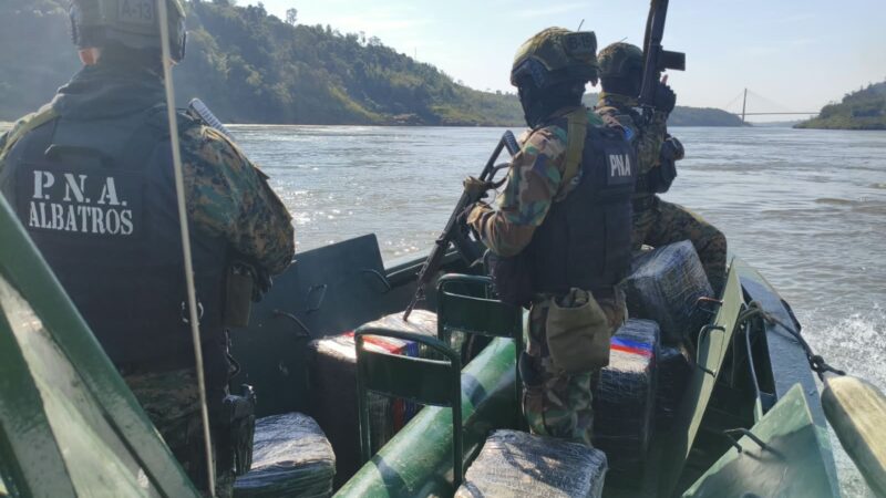 Iguazú: Prefectura secuestró más de media tonelada de droga en la zona del basural viejo