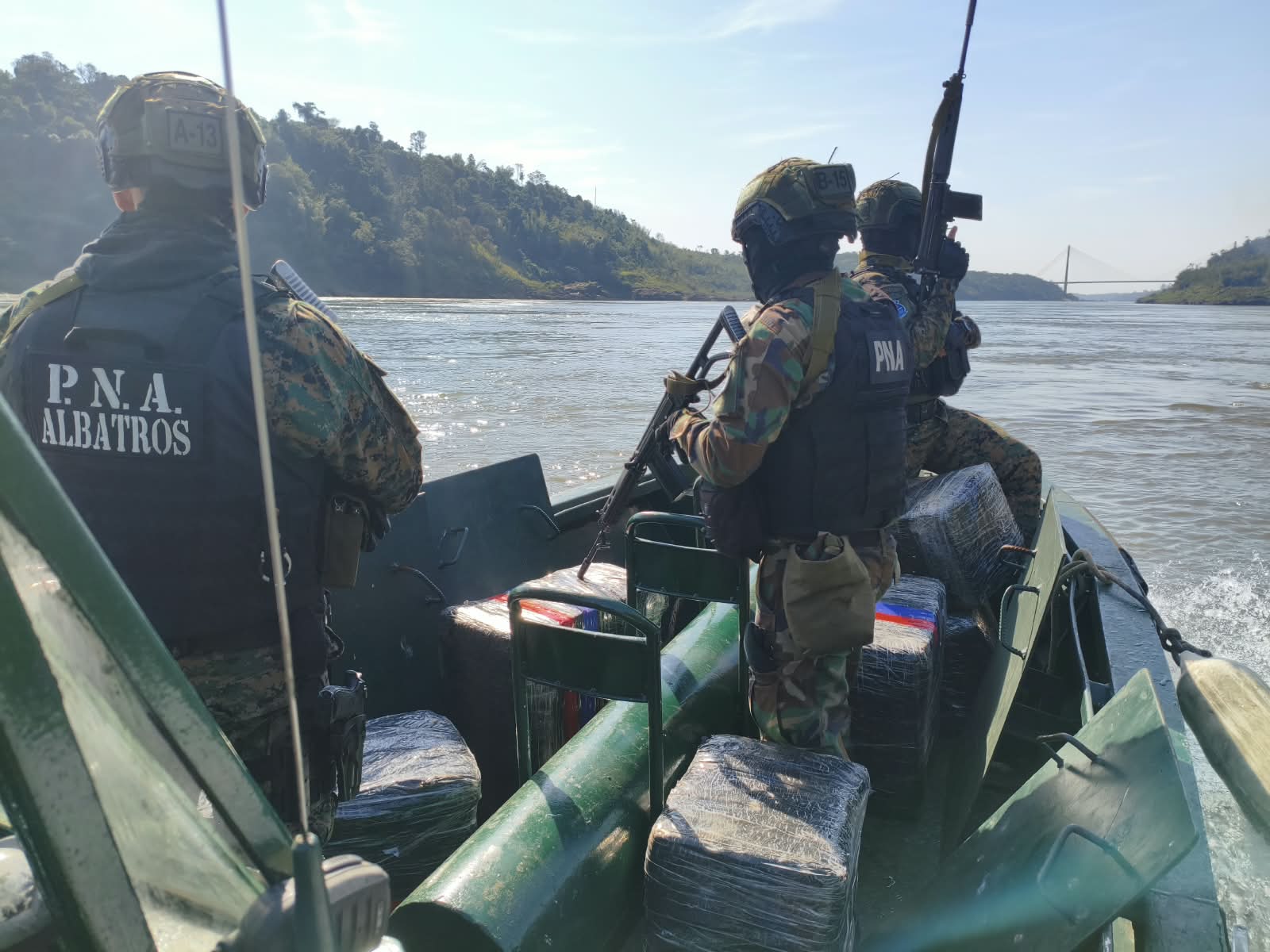 Iguazú: Prefectura secuestró más de media tonelada de droga en la zona del basural viejo
