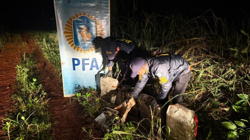 Puerto Esperanza: Conductor de dio a la fuga y habría descartado casi 100 kilos de marihuana