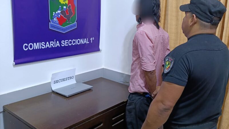Robó un restaurante, quedó grabado por las cámaras y terminó detenido