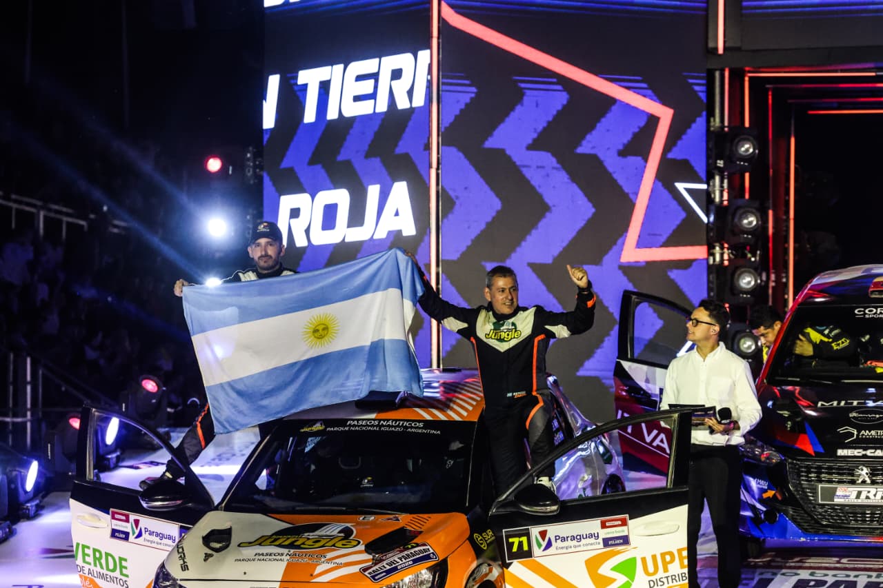 La dupla Zarza-Espinola largó el Rally Mundial en Paraguay